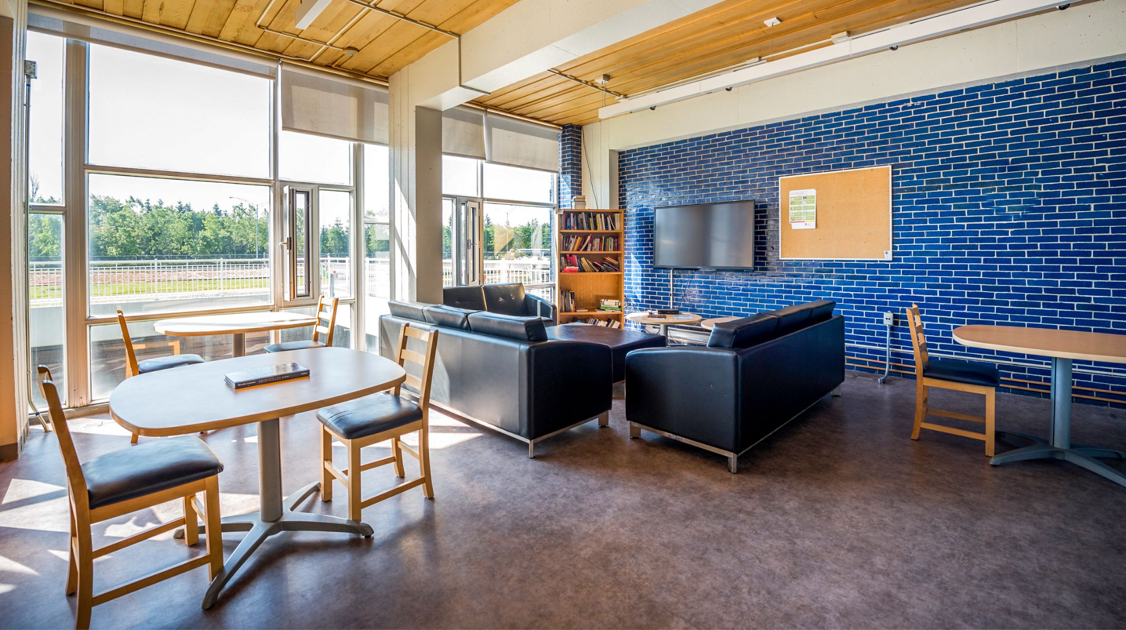 Image of a living room and common area